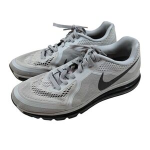 Nike Air Max 2014 Mens Running Shoes Wolf Grey Black‎ 621077-020 Size 11